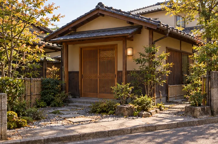 場所と時間：教室の外観